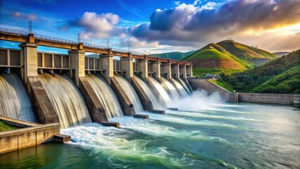 Hydroelectric dam operation , renewable energy