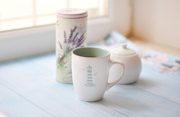 objects on white background