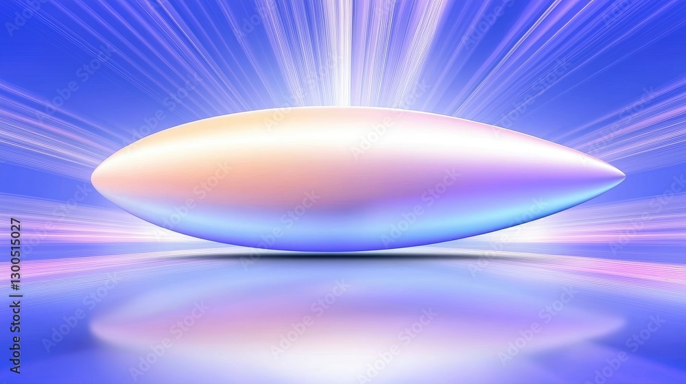 Aufkleber dynamic light burst futuristic design digital art abstract environment aerial view vibrant concepts 