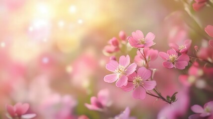 Obraz premium the characteristics of a gentle spring breeze carrying the scent of fresh flowers.