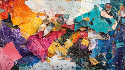 Artist Palette, Colorful Abstract Texture