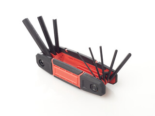 Versatile Multi-Tool With Various Hex Keys and Screwdrivers Designed for DIY Projects and Repairs
