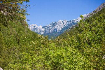 Obraz premium mountain view croatia