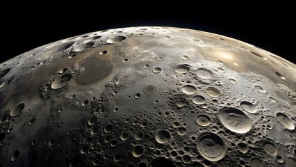 Lunar Surface Close-up