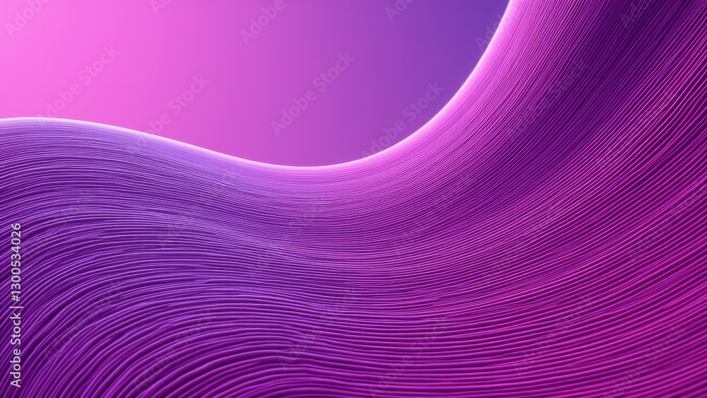 Poster abstract wave background with purple gradient and flowing lines and patterns
