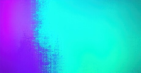 Ultra trendy neon gradient background bold purple fading cyan green fine grainy noise texture geometric formations glowing soft light edges bright colorful design