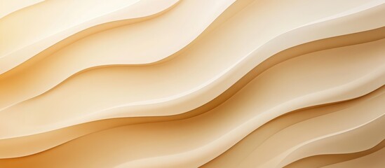 Obraz premium Soft Curves and Gentle Waves in Neutral Tones for Background Design