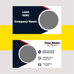 BUSINESS CARD DESIGN VACTOR