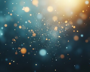 Obraz premium Colorful Bokeh Background with Glowing Light Effects and Sparkles