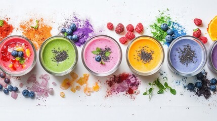 nutrient-dense smoothie packed with superfoods, plant-based proteins, and natural antioxidants for optimal health