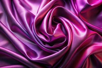Obraz premium Luxurious purple-pink satin velvet backdrop, gradient texture, perfect for elegant product photography.