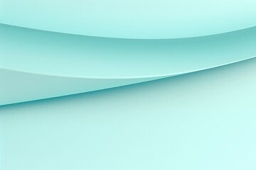 Abstract light teal curve background for websites, presentations, and graphic design