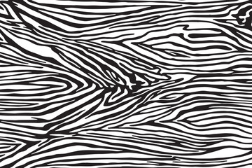 Tiger skin texture black and white	