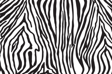 Tiger skin texture black and white	