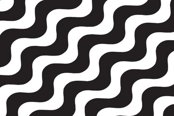 Obraz premium Wave line pattern vector design for wallpaper, textile, background 