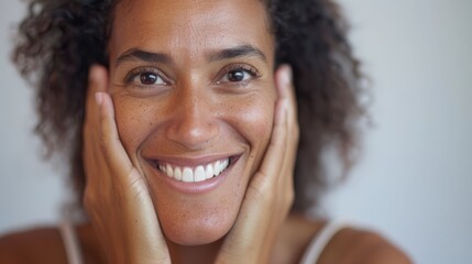 "Woman in the image"