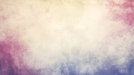 Pink and Blue Watercolors Spread on Canvas Background, Calm Abstract Art. Peaceful Textures Flow by Light Patterns in Colorful Dreamy Design 