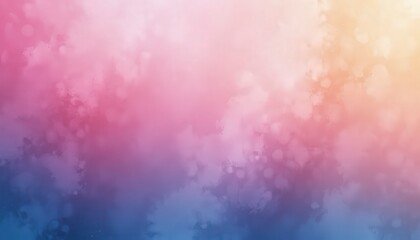 Colorful Soft Bokeh Background with Gradients of Pink and Blue