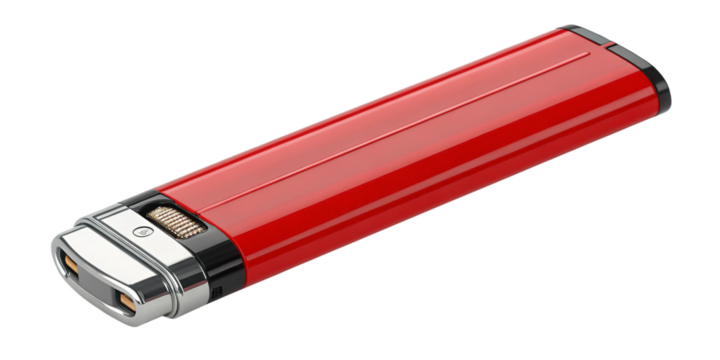 Realistic Gas Lighter Isolated on Transparent Background – High-Quality PNG for Design and Advertising
Metallic and Plastic Lighter PNG – Isolated Fire Ignition Tool for Graphic and Digital Use