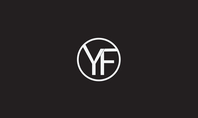 YF, FY, Y, F Abstract Letters Logo Monogram