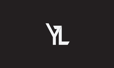 YL, LY, Y, L Abstract Letters Logo Monogram