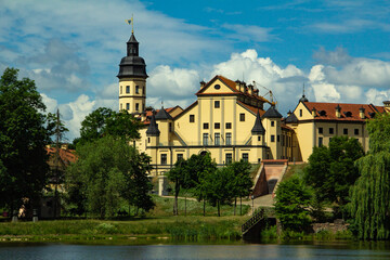 Obraz premium View of Nesvizh Castle. Belarus