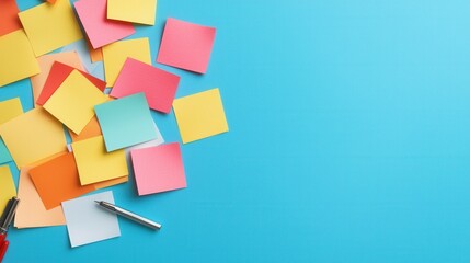 Check mark infographics concept. Colorful Notes Infographic for Education and Training Concepts