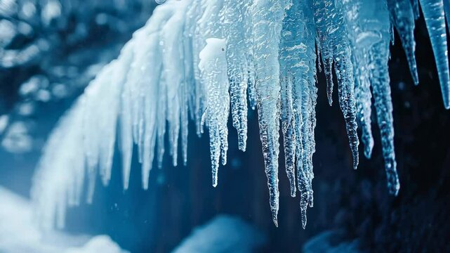 Icicles Glistening in Winter Wonderland