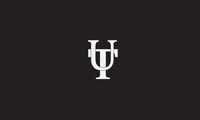 UT, TU, T, U Abstract Letters Logo Monogram