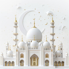 Obraz premium mosque at sunset. mosque in night. sheikh zayed mosque. sheikh zayed mosque in abu dhabi