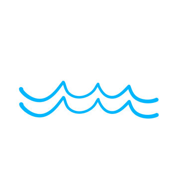 Sea wave pattern background
