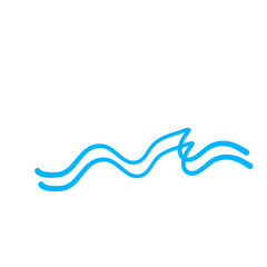 Sea wave pattern background
