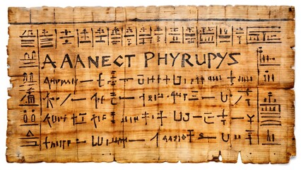 Fototapeta premium Ancient Papyrus Document