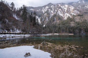Jiuzhai Valley National Park located in Sichuan Province, China, is a UNESCO world natural and...