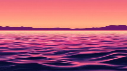 Serene Waters Reflecting Surrounding Landscape Beauty