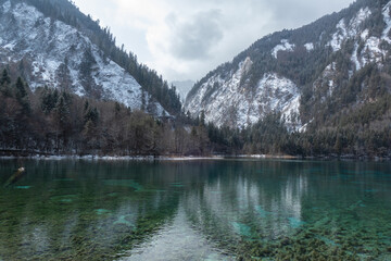 Jiuzhai Valley National Park located in Sichuan Province, China, is a UNESCO world natural and...