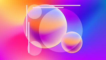ABSTRACT BACKGROUND ELEGANT GRADIENT MESH WITH GEOMETRIC SHAPE SMOOTH COLOR DESIGN VECTOR TEMPLATE GOOD FOR MODERN WEBSITE, WALLPAPER, COVER DESIGN 