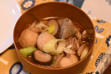 仙台の芋煮