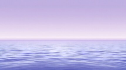 Obraz premium Tranquil Waters Mirroring the Dusk Sky in Minimalist Style