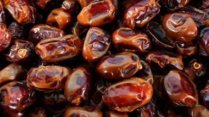 Full frame dates fruit background