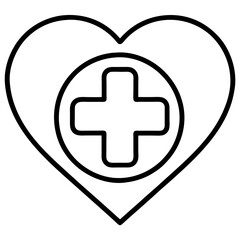 support health deposit vector white background