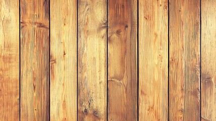 Naklejka premium close-up shot of a wooden wall with vertically arranged rectangular planks, showcasing the wood's natural texture and warm hues under minimal lighting. close-up wooden wall, vertical planks, 