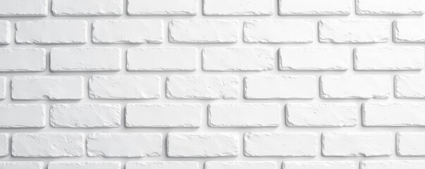 Fototapeta premium Textured white brick wall, subtle shadows Detail shot , wall, rough