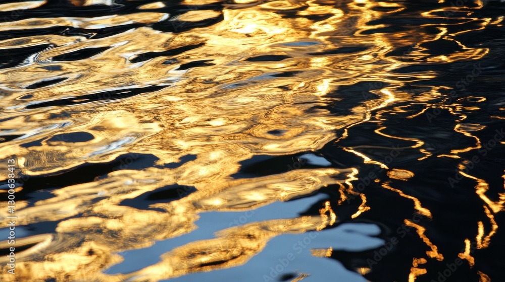 Poster capturing twilight reflections in calm waters