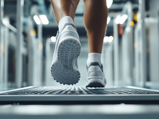 Fototapeta premium Sports Science Laboratory tests athletes' physical fitness