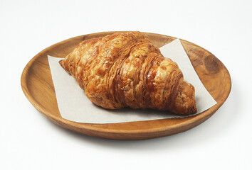 croissant isolated on white background