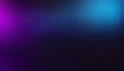 Dark blue purple color gradient background grainy texture black abstract web banner backdrop design copy space