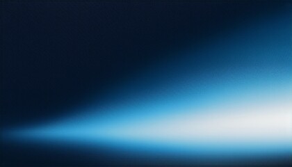 Obraz premium Dark blue white black grainy gradient background glowing light dark backdrop noise texture effect banner header poster design