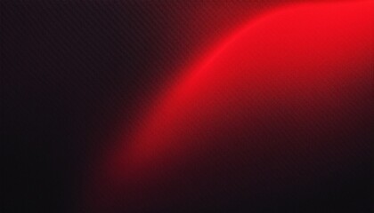 Obraz premium Grainy background, dark red black abstract color gradient shape, glowing noise texture banner header poster cover backdrop design