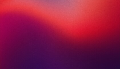 Obraz premium Grainy background, noisy banner backdrop, red dark purple pink color gradient abstract poster header cover design